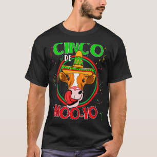Cinco De Moo Yo Heifer Cow Cinco De Mayo T-Shirt