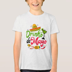 Cinco Drinko De Mayo Men Women Drinking Tequila Ma Tri-Blend Shirt
