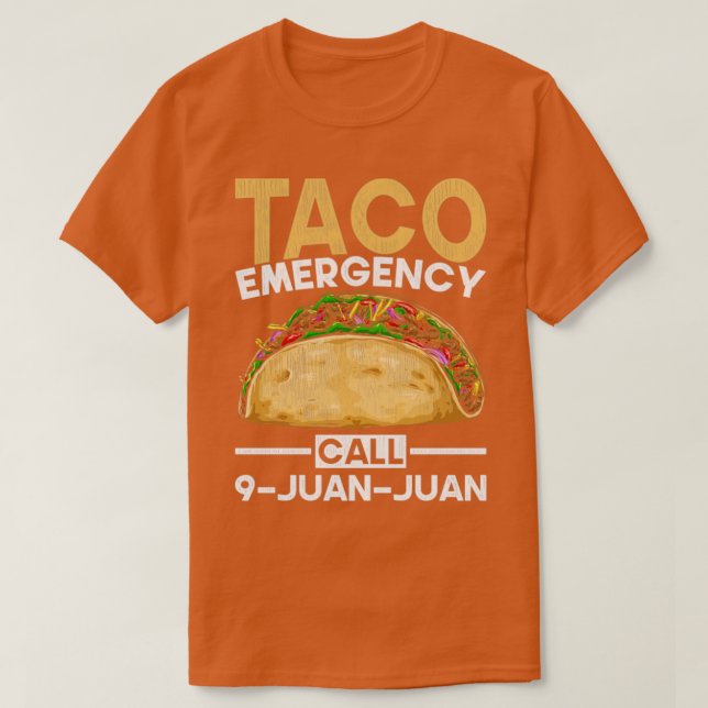 Cinco The Mayo Mexican Funny Tacos T-Shirt (Design Front)