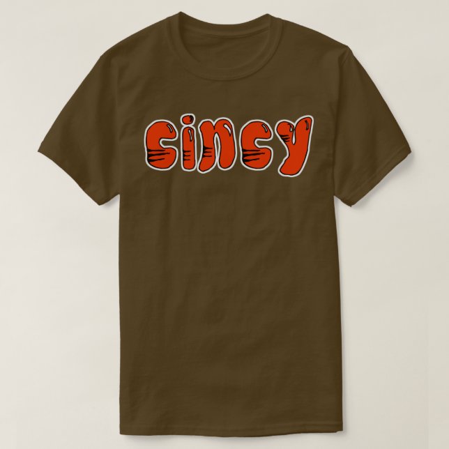 Cincy Got Stripes T-Shirt (Design Front)