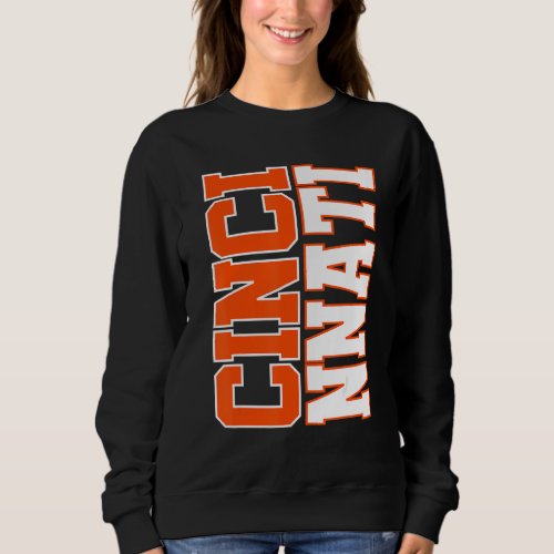 CINCY NATI Cincinnati OH Matching Family Couple T Sweatshirt