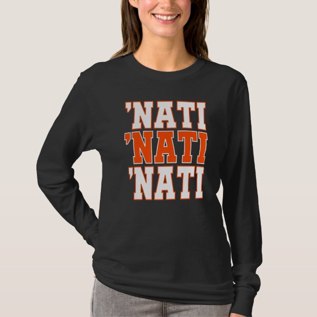 Cincy Nati Cincinnati Oh Matching Family Couple Tr T-Shirt (Front)