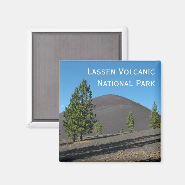 Cinder Cone, Lassen Volcanic National Park, CA Magnet (Front/Back)