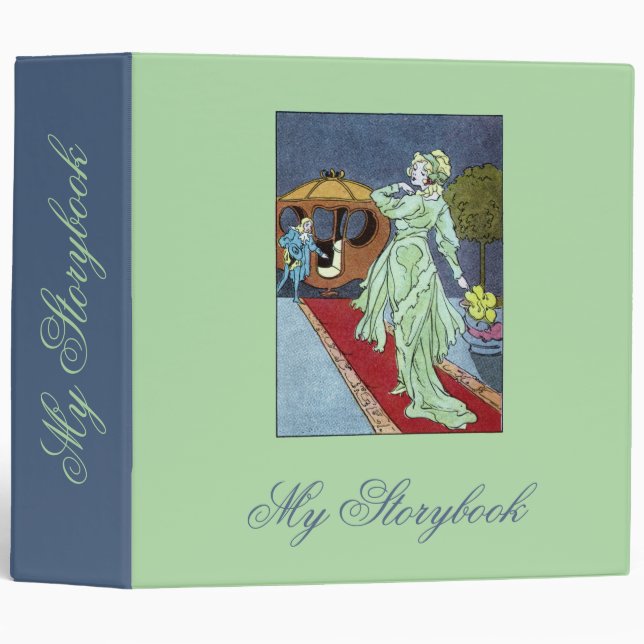Cinderella 3 Ring Binder (Front/Spine)