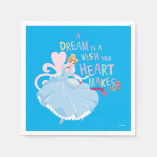 Cinderella   A Dream Is A Wish Your Heart Makes Napkins