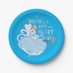 Cinderella   A Dream Is A Wish Your Heart Makes Paper Plates
