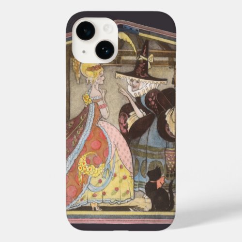 Cinderella and Fairy Godmother Vintage Fairy Tale Case_Mate iPhone 14 Case