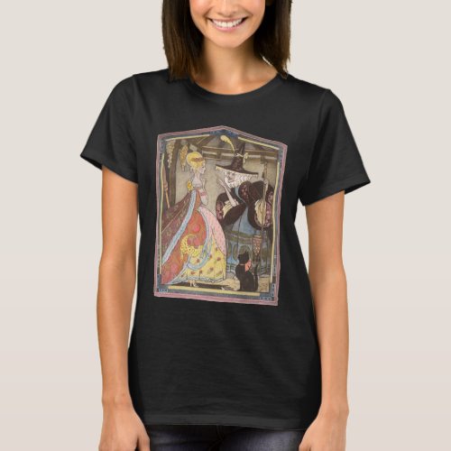 Cinderella and Fairy Godmother Vintage Fairy Tale T_Shirt