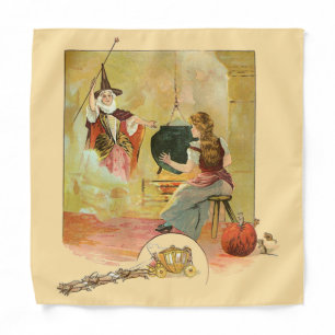 Cinderella And Her Fairy God Mother Bandana