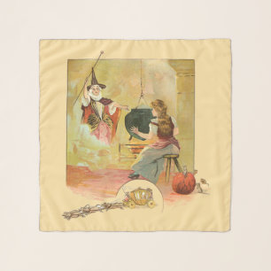 Cinderella And Her Fairy God Mother Scarf