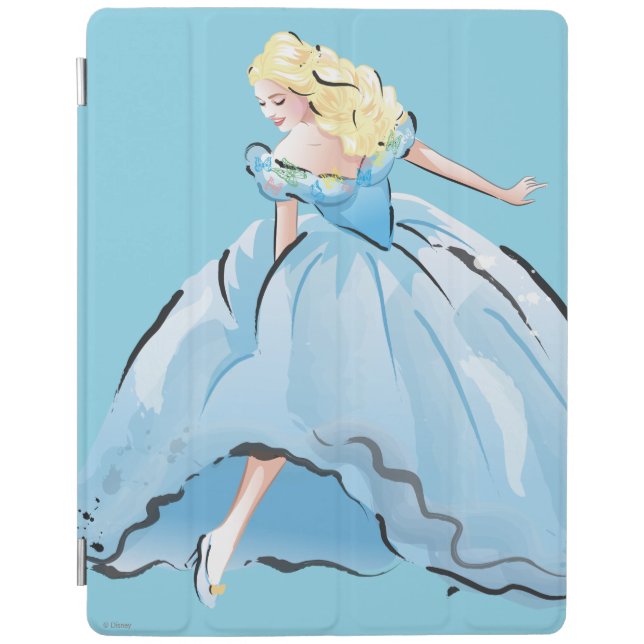 Cinderella And Her Glass Shoe iPad Smart Cover (Front)