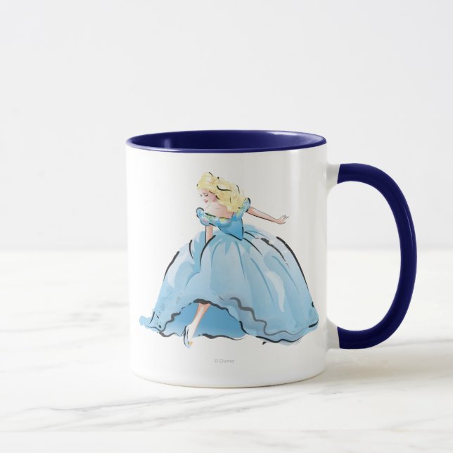Cinderella And Her Glass Shoe Mug (Right)