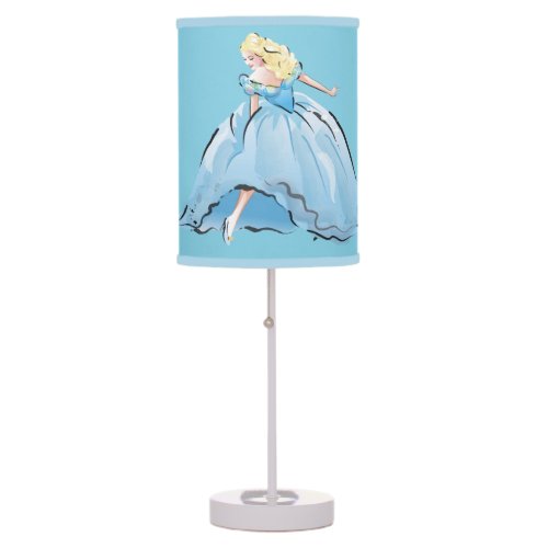 Cinderella And Her Glass Shoe Table Lamp