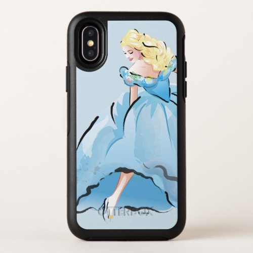 Cinderella And Her Glass Slipper OtterBox Symmetry iPhone X Case