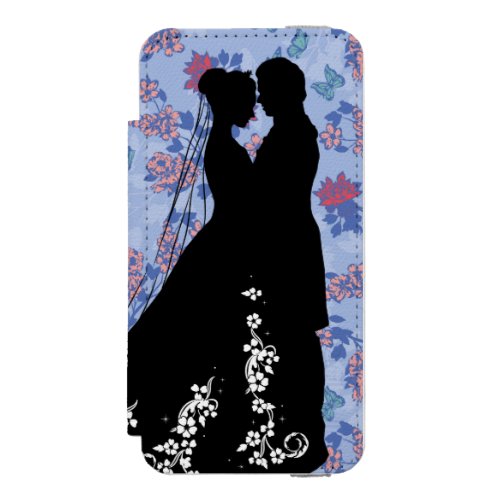 Cinderella And Prince Charming 2 Wallet Case For iPhone SE55s