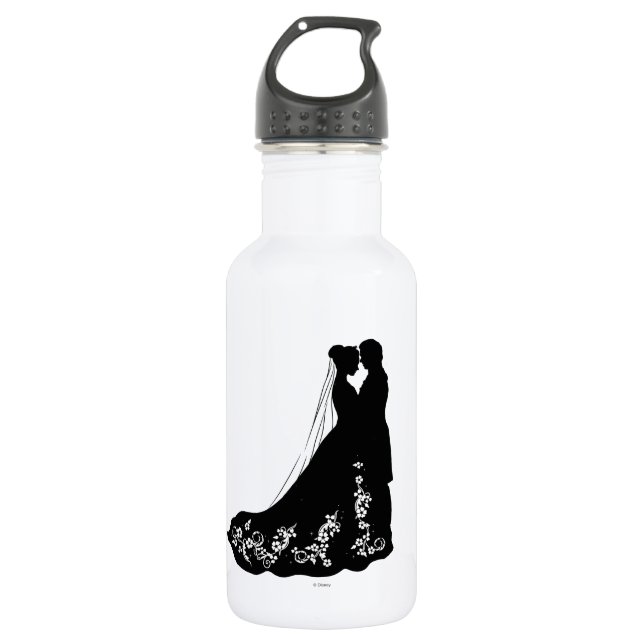 Cinderella And Prince Charming 2 Water Bottle (Front)