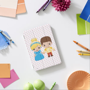 Cinderella and Prince Charming Emoji iPad Mini Cover
