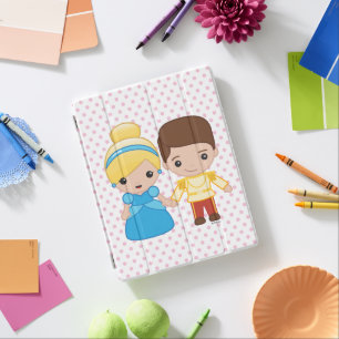 Cinderella and Prince Charming Emoji iPad Smart Cover