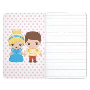 Cinderella and Prince Charming Emoji Journal