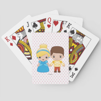 Cinderella and Prince Charming Emoji Playing Cards