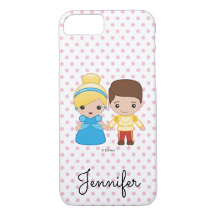 Cinderella and Prince Charming Emoji Your Name iPhone 8/7 Case
