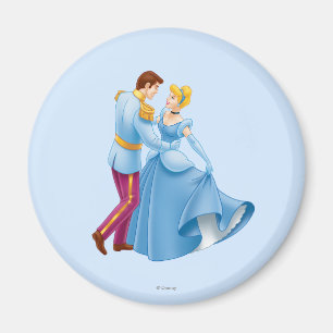 Cinderella and Prince Charming Magnet