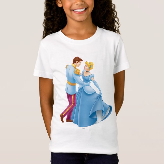 Cinderella and Prince Charming T-Shirt (Front)