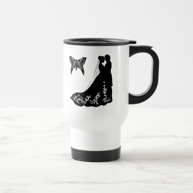 Cinderella And Prince Charming Travel Mug (Right)