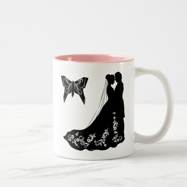 Cinderella And Prince Charming Two-Tone Coffee Mug (Right)