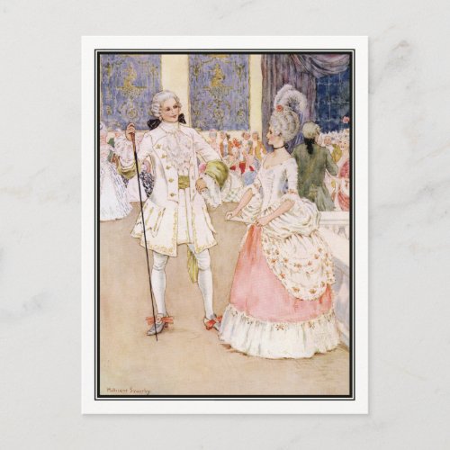 Cinderella and the Prince by Millicent Sowerby Postcard
