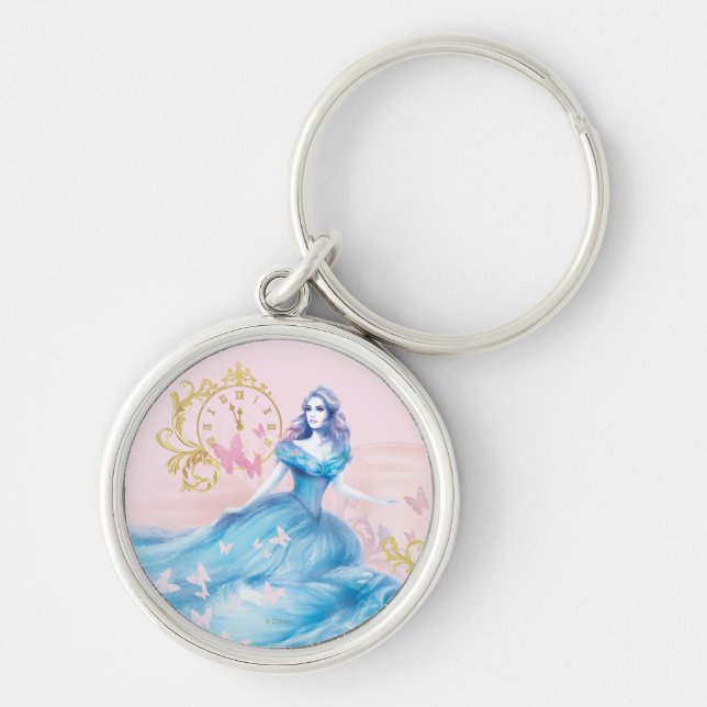 Cinderella Approaching Midnight Keychain (Front)