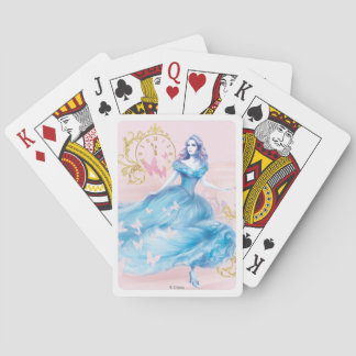 Cinderella Approaching Midnight Poker Cards
