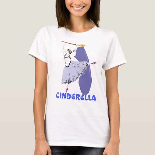 Cinderella Ballet Performance Shirt customizable