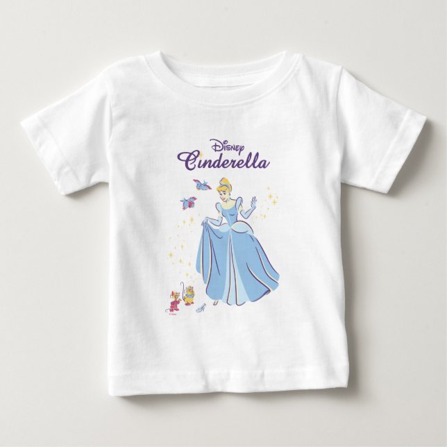 Cinderella | Bibbidi, Bobbidi, Boo Baby T-Shirt (Front)