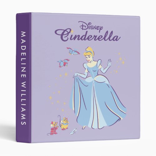 Cinderella  Bibbidi Bobbidi Boo Binder