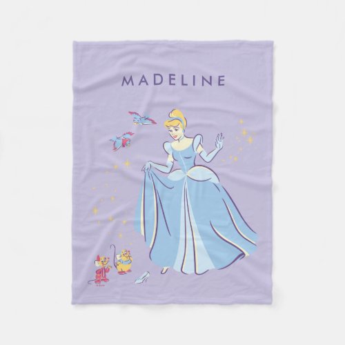 Cinderella  Bibbidi Bobbidi Boo Fleece Blanket