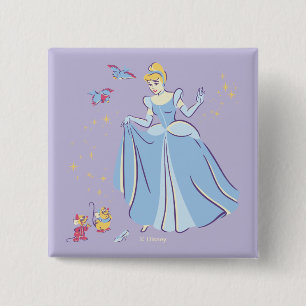 Cinderella   Bibbidi, Bobbidi, Boo Pinback Button