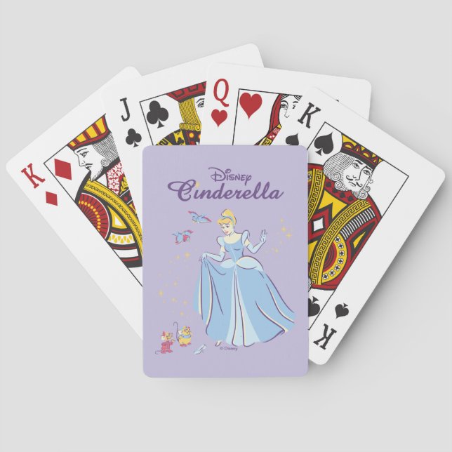 Cinderella | Bibbidi, Bobbidi, Boo Playing Cards (Back)