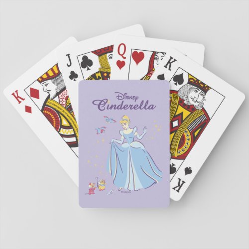 Cinderella  Bibbidi Bobbidi Boo Poker Cards