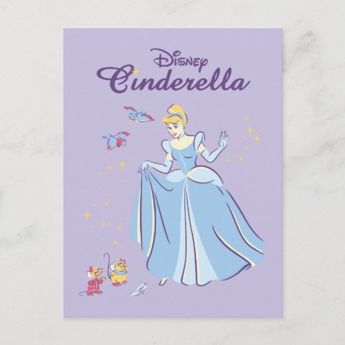 Cinderella  Bibbidi Bobbidi Boo Postcard