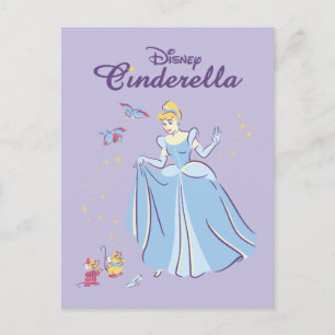 Cinderella Bibbidi, Bobbidi, Boo Postcard