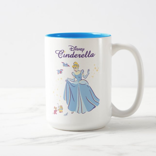 Cinderella | Bibbidi, Bobbidi, Boo Two-Tone Coffee Mug (Right)