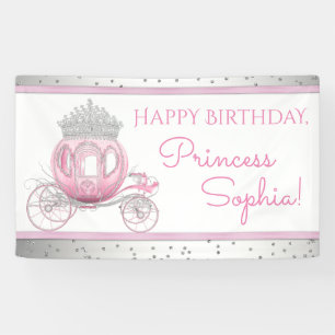 Cinderella Birthday Banner