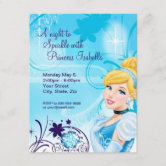  20 Stitch Party Invites Invitations Princess Theme Gift Cards  Party Supplies with Envelope : Home & Kitchen