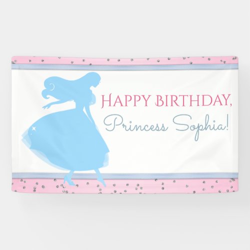 Cinderella Birthday Party Banner