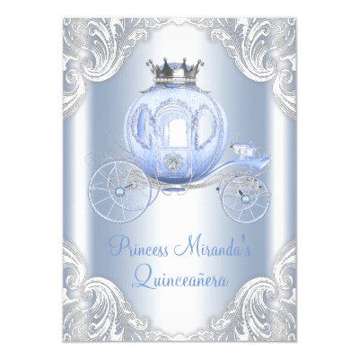 fancy cinderella princess birthday party invitation zazzle com