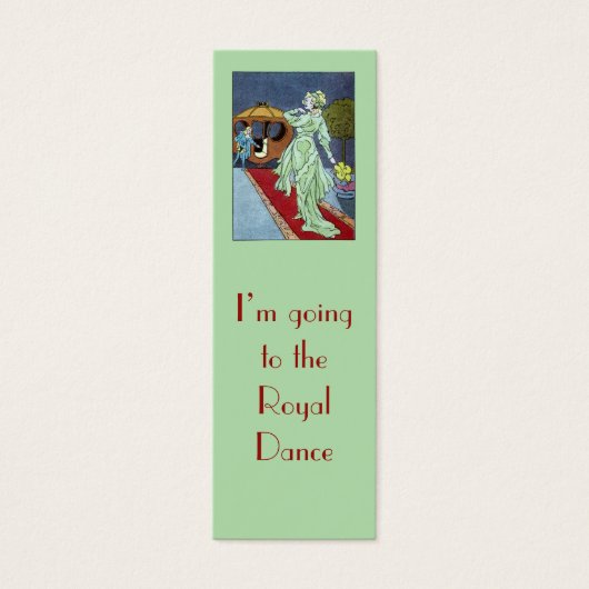 Cinderella bookmark (Front)