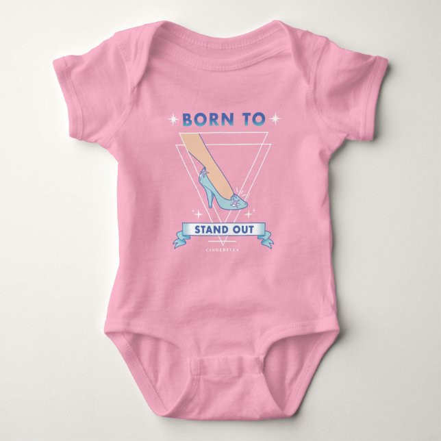 Cinderella | Born to Stand Out Baby Bodysuit (Front)