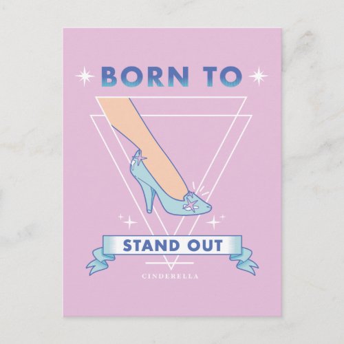 Cinderella  Born to Stand Out Postcard
