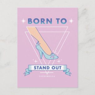 Cinderella Born to Stand Out Postcard